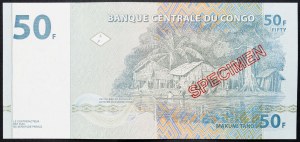 Demokratická republika Kongo, 50 franků 1997