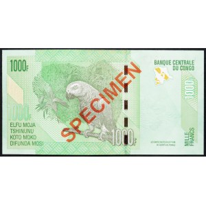 Democratic Republic of the Congo, 1000 Francs 2005