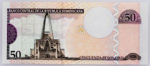 République dominicaine, 50 Pesos Oro 2004