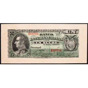 Ecuador, 1 Sucre 18xx