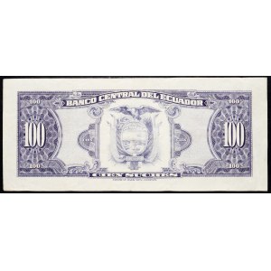 Ecuador, 100 Sucres 1980