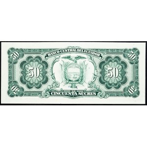 Ecuador, 50 Sucres 1988