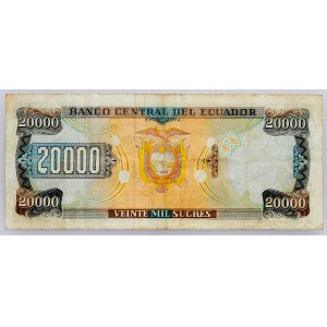 Ecuador, 20000 Sucres 1997