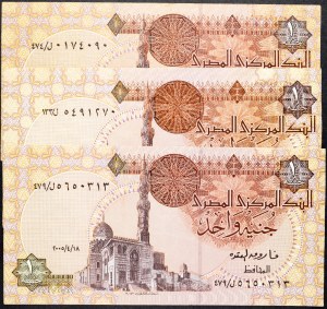 Égypte, 1 livre 1978-2008