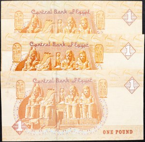 Egipt, 1 funt, 1978-2008