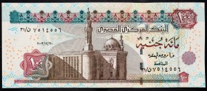 Egypt, 100 Pounds 2000-2014