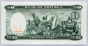 Eritrea, 20 Nakfa 1997