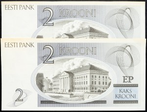 Estónsko, 2 Krooni 1992