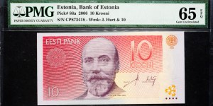 Estonsko, 10 Krooni 2006