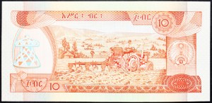 Etiopia, 10 birr 1991