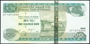 Etiopia, 100 birr 2004