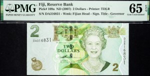 Fidji, 2 dollars 2007