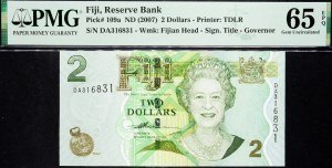 Fidži, 2 dolarů 2007