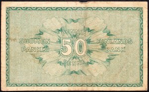 Finlandia, 50 Pankki 1918