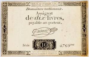 France, 10 Livres 1792