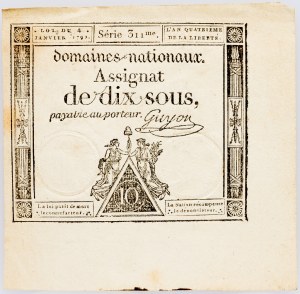 Francia, 10 Sous 1792