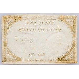 France, 5 Livres 1793