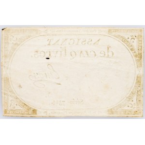 France, 5 Livres 1793