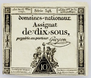 Francia, 10 Sous 1793