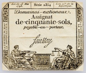 Francia, 50 Sols 1793