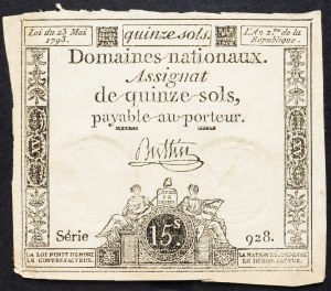 Frankreich, 15 Sols 1793