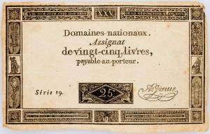 Francia, 25 Livres 1793