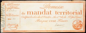 France, 100 Francs 1796