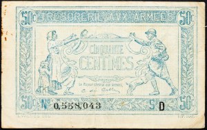 Francie, 50 centimů 1917-1919