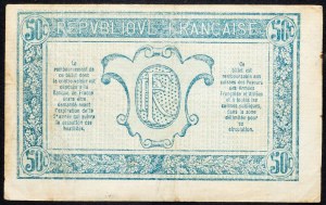 Francja, 50 centów 1917-1919