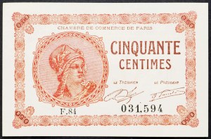 Francie, 0,5 centimů 1920