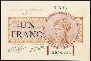 Frankreich, 1 Franc 1922
