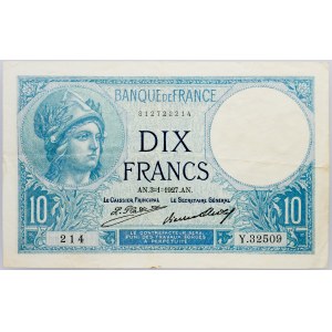 France, 10 Francs 1927