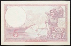 France, 5 Francs 1928