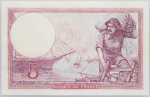 France, 5 Francs 1928