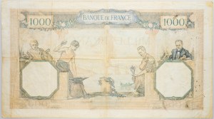 Francja, 1000 franków 1933