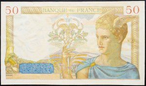 Francie, 50 franků 1935