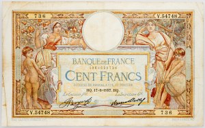 Francia, 100 franchi 1937