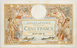 Francúzsko, 100 frankov 1937