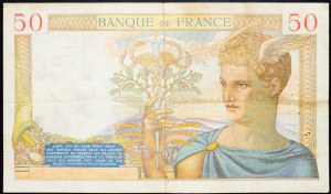 Francia, 50 franchi 1938