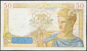 Frankreich, 50 Francs 1938