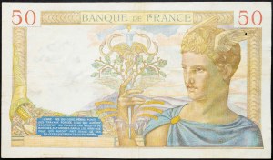France, 50 Francs 1938