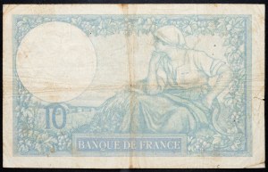 Francie, 10 franků 1939