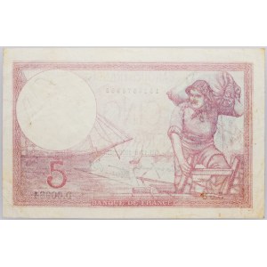France, 5 Francs 1939