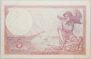 Francie, 5 franků 1939