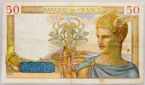 France, 50 Francs 1939