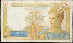 Francja, 50 franków 1939