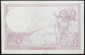 France, 5 Francs 1940