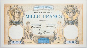 Frankreich, 1000 Francs 1940