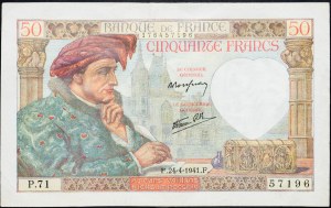 Francia, 50 franchi 1941