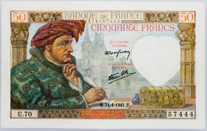Frankreich, 50 Francs 1941